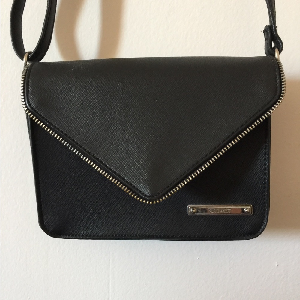 Nine West small crossbody envelope black bag